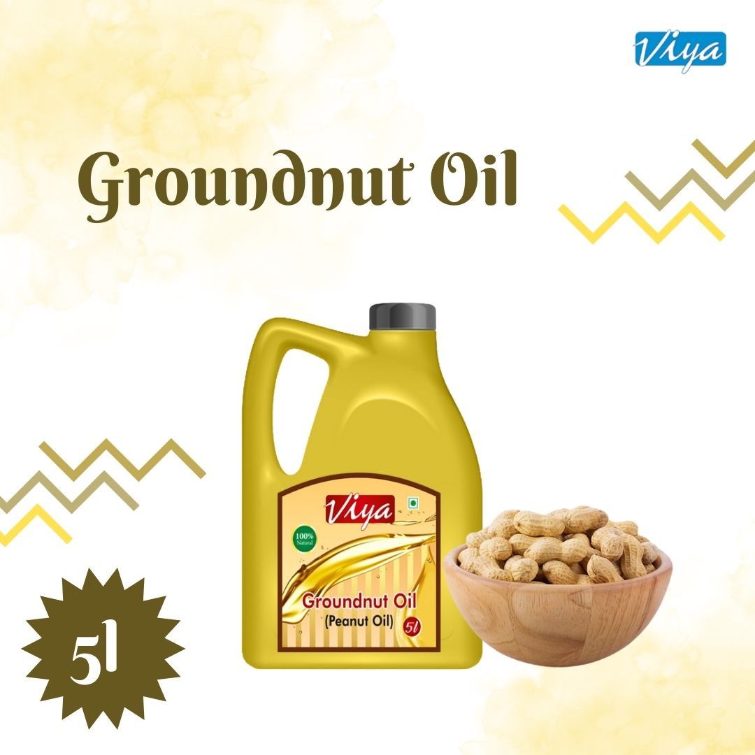 Buy Groundnut Oil (5L) Online in Australia, Peanut Oil - Viya Grocery Store