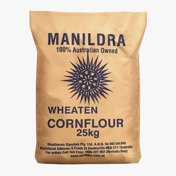 Manildra Wheaten Corn Flour (25 KG) Online Australia - Viya Online Indian Grocery Store