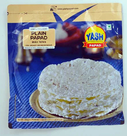 Yash papad plain