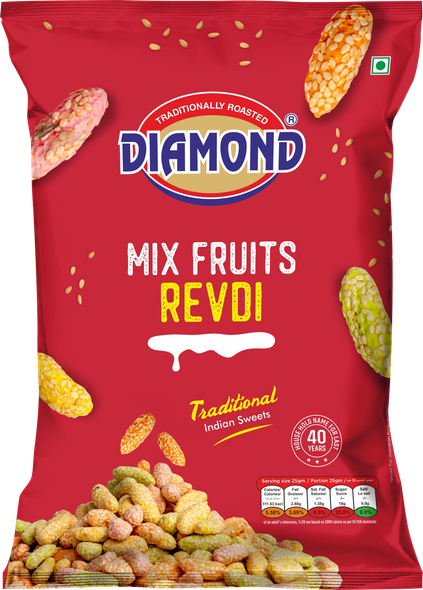 Diamond Mix Fruit Revdi 150gm