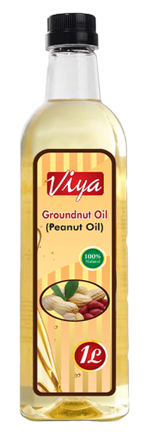 Viya Groundnut Oil 1L (Peanut Oil)