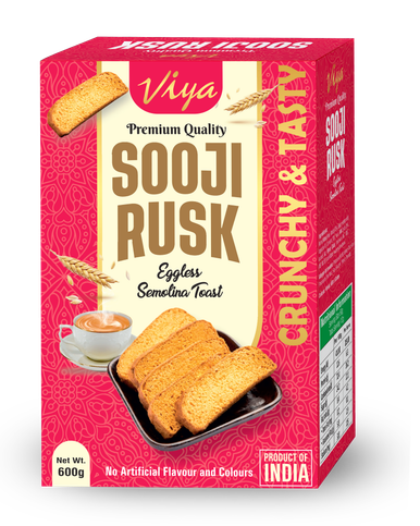 Sooji Rusk Rusk SOOJI RUSK 600g - Viya