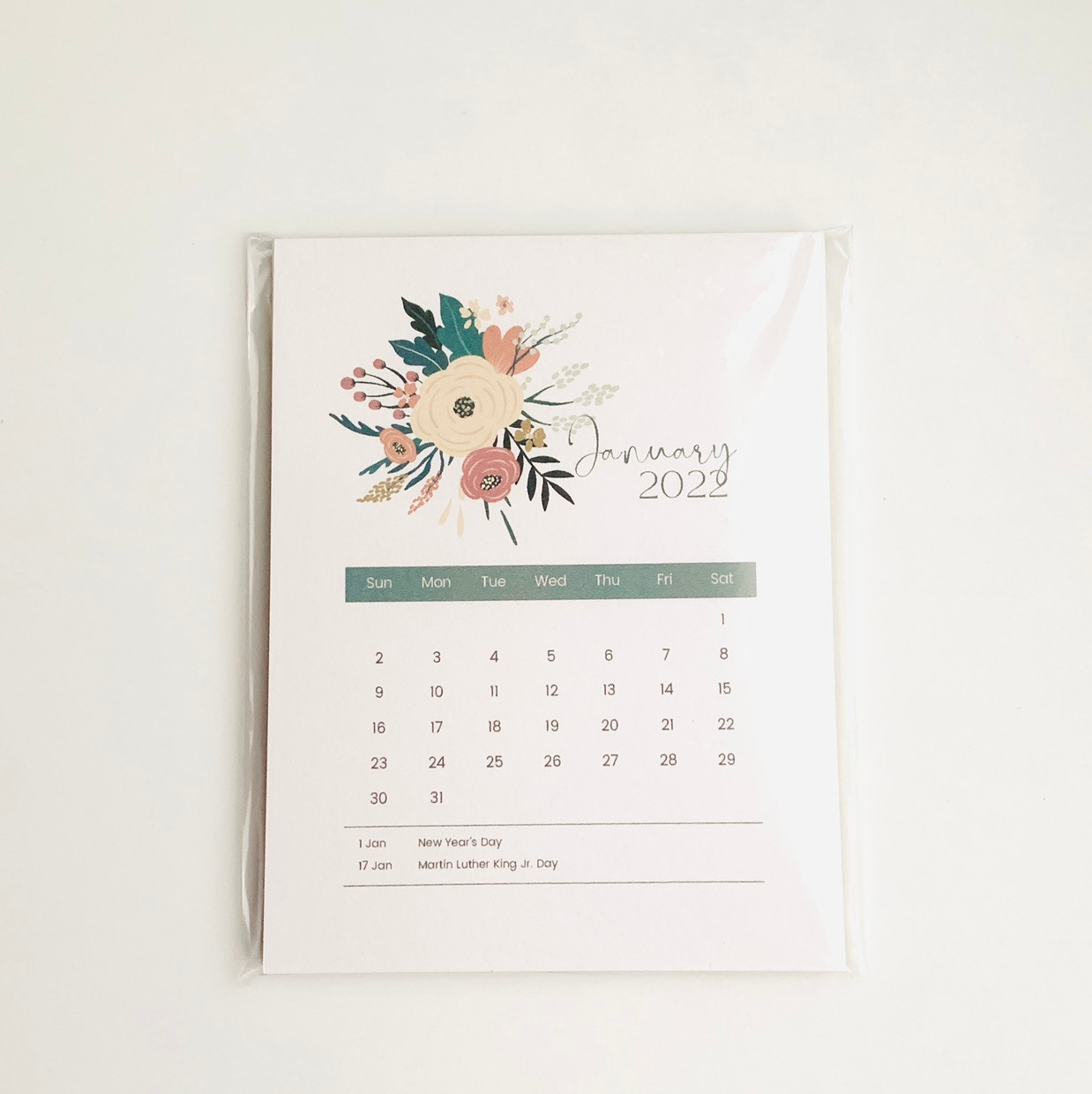 2022 Desk Calendar Refills KiCrafts Handmade Gifts