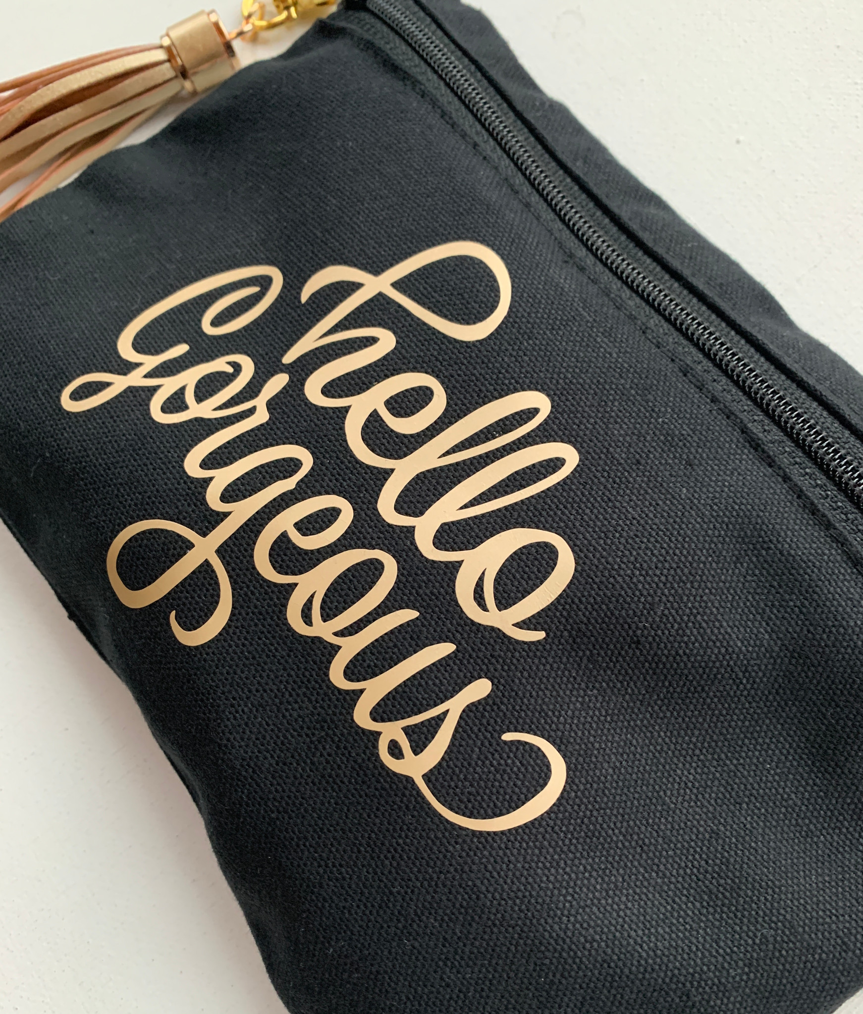 Hello Gorgeous Make-up Bag - Navy