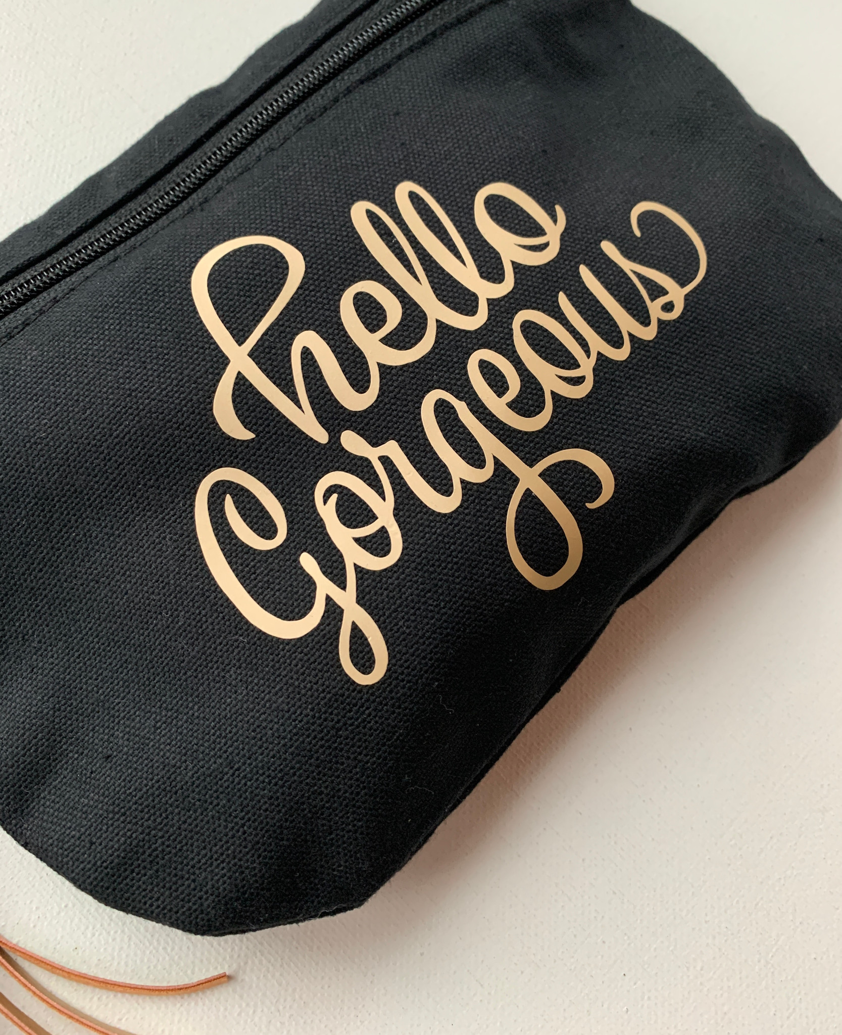 Canvas Makeup Bags – Sew Dreams Come True