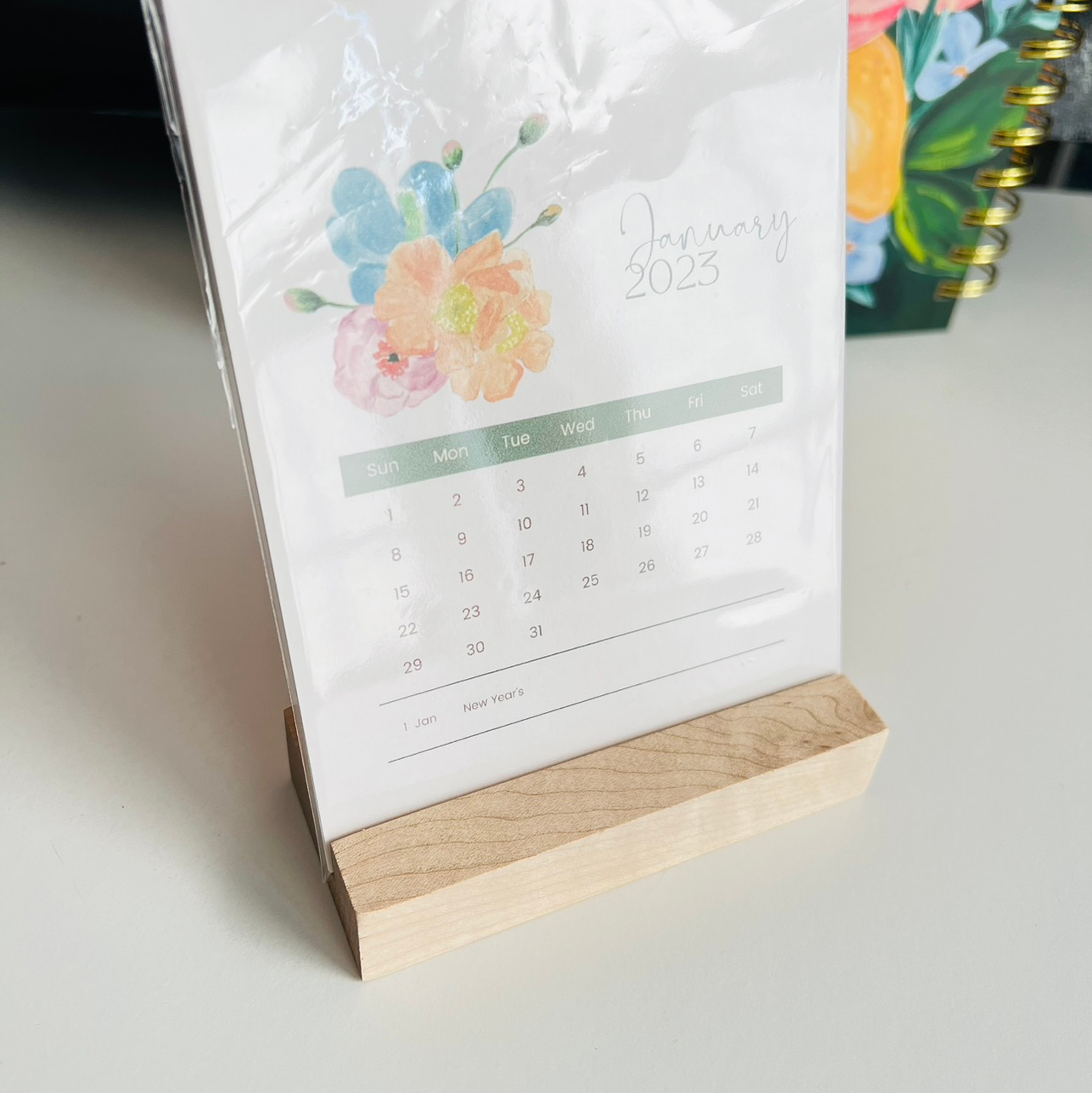 2023 desk calendar refills french garden kicrafts handmade gifts