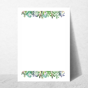 Sweet Fig Border Stationery