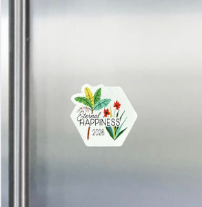 Eternal Happiness Flora Magnet