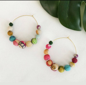Kantha Graduated Hoops