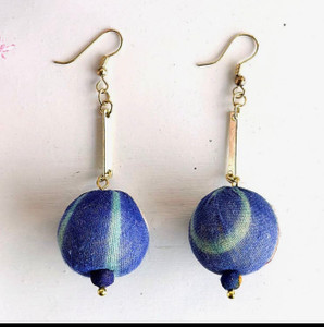  Kantha Orb Earrings