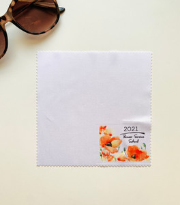 Pioneer Service School Lens Cloth -Watercolor Poppy Pioneer Service School Lens Cloth -Watercolor Poppy