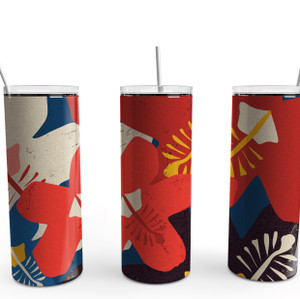 Custom Hibiscus Tumbler 20oz Custom Hibiscus Tumbler 20oz