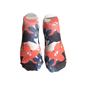 Tropical Hibiscus No-Show Socks Tropical Hibiscus No-Show Socks