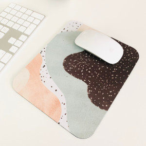 Speckled Watercolor Abstract Mousepad Speckled Watercolor Abstract Mousepad