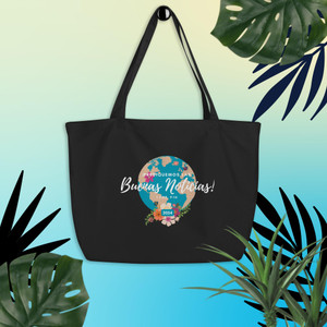 Prediquemos Las Buenas Noticicas Large organic tote bag Prediquemos Las Buenas Noticicas Large organic tote bag