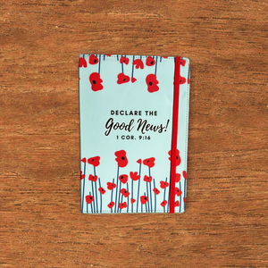 Declare the Good News Notebook Poppies
