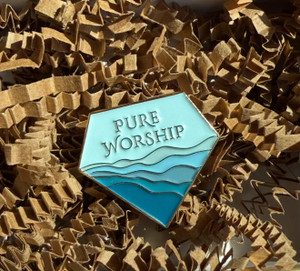 Pure Worship Enamel Pin Pure Worship Enamel Pin