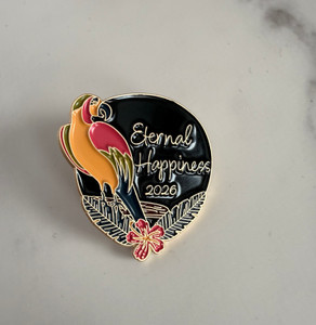 Eternal Happiness  2026 Convention Enamel Pin