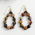Kantha Desertscape Teardrop Earrings