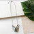  Sculptural Scroll Necklace - Silver