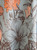 Scarvii - Reversible Floral Print Scarf & Shawl: Blue