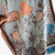Scarvii - Reversible Floral Print Scarf & Shawl: Blue