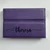 Personalized Business Card Case - Purple