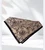 Scarvii - Floral Outline Pattern Square Scarf: BEIGE