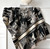 Scarvii – Forest & Fauna Print Scarf & Wrap: Black