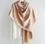 Scarvii - Elegant Dandelion Print Summer Wrap Scarf Pink