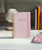 Pretty in Pink Polka Dot Handmade Notebook and Pen