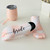 Blush Bride No-Show Socks