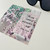 2023  Yeartext Lens Cloths Watercolor Purple Blooms