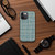 Blue Crosshatch Tough Case for iPhone®
