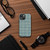 Blue Crosshatch Tough Case for iPhone®