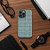 Blue Crosshatch Tough Case for iPhone®