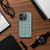 Blue Crosshatch Tough Case for iPhone®