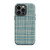 Blue Crosshatch Tough Case for iPhone®