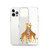 Giraffes in Love Clear Case for iPhone®