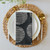 Abstract Modern Circles Cloth napkin set of 4