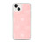 Pink Floral Outline Clear Case for iPhone®