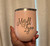 Blush Sparkle Wine Tumbler
