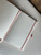 Personalizable Leather Notebook -Pink 