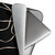 Black and Cream Abstract Laptop Sleeve