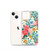 Flower Garden Clear Case for iPhone®