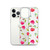 Raspberry Peonies Clear Case for iPhone®