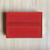 Personalized Business Card Case - Red