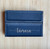 Personalized Business Card Case - Blue