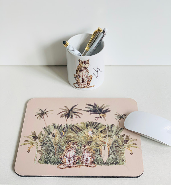 Leopards in Paradise Mousepad