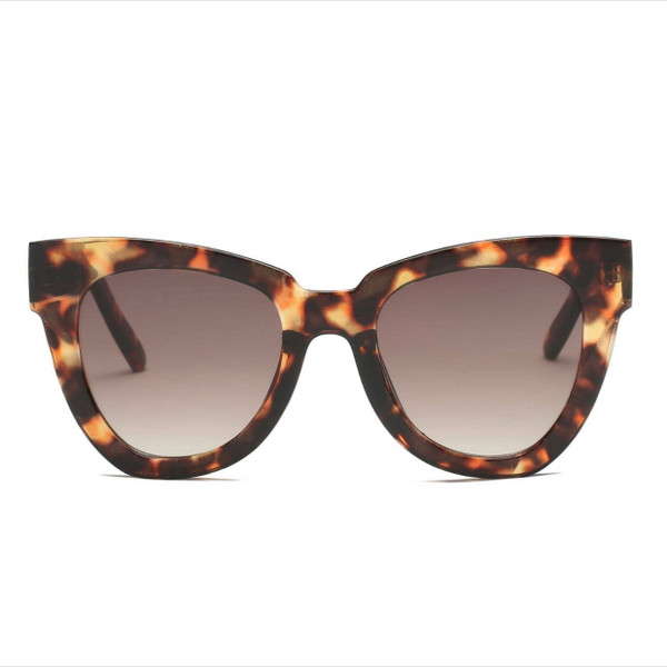 Round Cat Eye Tortoise Sunglasses